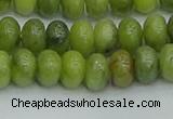 CRB2837 15.5 inches 6*10mm rondelle Chinese chrysoprase beads