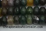 CRB2867 15.5 inches 6*10mm rondelle Indian agate beads