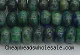 CRB2891 15.5 inches 5*8mm rondelle chrysocolla beads wholesale