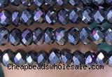 CRB3131 15.5 inches 2*3mm faceted rondelle tiny terahertz beads