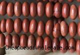 CRB4014 15.5 inches 2.5*4.5mm rondelle red jasper beads wholesale