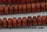 CRB421 15.5 inches 5*8mm rondelle goldstone beads wholesale