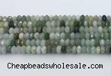 CRB5633 15.5 inches 4*7mm faceted rondelle jade beads