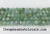 CRB5650 15.5 inches 5*8mm-6*10mm faceted rondelle jade beads wholesale