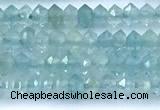 CRB5723 15 inches 1*2mm faceted apatite beads