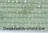 CRB5725 15 inches 1*2mm faceted prehnite beads