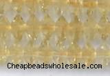 CRB5770 15 inches 3*4mm faceted citrine beads