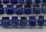 CRB638 15.5 inches 5*8mm tyre sodalite gemstone beads