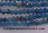 CRB700 15.5 inches 2*3mm faceted rondelle apatite gemstone beads