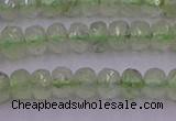 CRB723 15.5 inches 2.5*4mm faceted rondelle prehnite gemstone beads