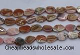 CRC1015 15.5 inches 8*12mm - 12*16mm freeform rhodochrosite beads