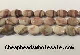 CRC1079 15.5 inches 18*25mm oval rhodochrosite beads wholesale