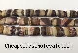 CRC1103 15.5 inches 18*25mm rectangle rhodochrosite beads