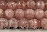 CRC1188 15.5 inches 8mm round Argentina rhodochrosite beads