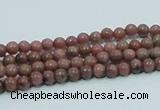 CRC200 16 inches 4mm round rhodochrosite gemstone beads wholesale