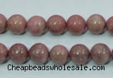 CRC203 16 inches 10mm round rhodochrosite gemstone beads wholesale