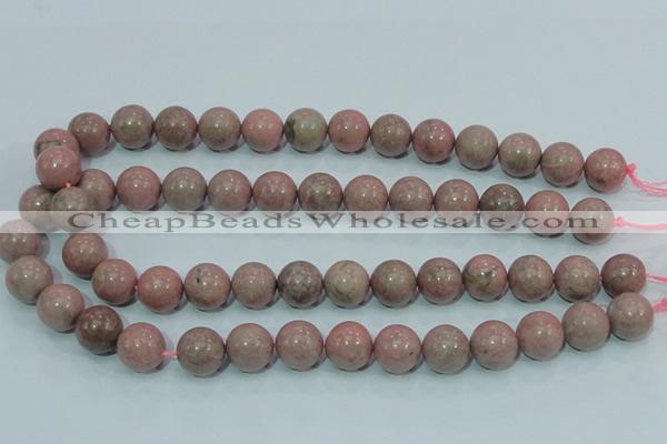 CRC205 16 inches 14mm round rhodochrosite gemstone beads wholesale