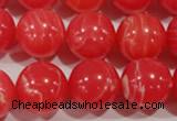 CRC507 15.5 inches 18mm round synthetic rhodochrosite beads