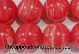 CRC508 15.5 inches 20mm round synthetic rhodochrosite beads