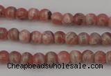 CRC754 15.5 inches 4mm round rhodochrosite beads wholesale