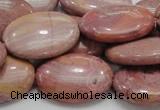 CRC78 15.5 inches 22*30mm oval rhodochrosite gemstone beads