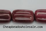 CRC825 15.5 inches 18*25mm rectangle Brazilian rhodochrosite beads