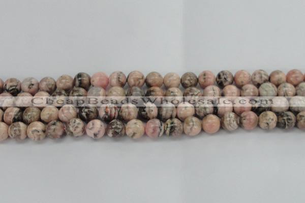 CRC905 15.5 inches 10mm round natural rhodochrosite beads