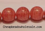 CRC94 16 inches 16mm round grade AAA argentina rhodochrosite beads