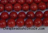 CRE311 15.5 inches 6mm round red jasper beads wholesale