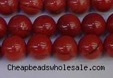 CRE312 15.5 inches 8mm round red jasper beads wholesale