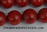 CRE315 15.5 inches 14mm round red jasper beads wholesale