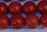 CRE326 15.5 inches 16mm round red jasper beads wholesale