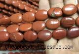 CRE64 15.5 inches 13*18mm oval red jasper beads wholesale