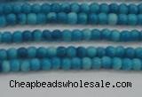 CRF428 15.5 inches 2mm round dyed rain flower stone beads wholesale