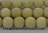 CRI203 15.5 inches 10mm round riverstone beads wholesale