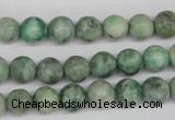 CRO109 15.5 inches 8mm round Qinghai jade beads wholesale