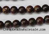 CRO124 15.5 inches 8mm round bronzite gemstone beads wholesale