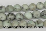 CRO189 15.5 inches 10mm round sesame jasper beads wholesale