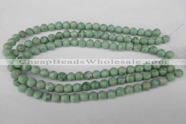 CRO212 15.5 inches 10mm round Qinghai jade beads wholesale