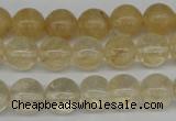 CRO255 15.5 inches 10mm round watermelon yellow beads wholesale