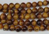 CRO26 15.5 inches 6mm round yellow tiger eye beads wholesale