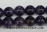 CRO337 15.5 inches 12mm round dogtooth amethyst beads wholesale