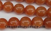 CRO391 15.5 inches 14mm round red aventurine beads wholesale