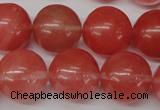 CRO499 15.5 inches 18mm round cherry quartz beads wholesale