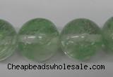 CRO549 15.5 inches 20mm round watermelon green beads wholesale