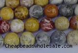 CRO862 15.5 inches 8mm round sky eye stone beads wholesale