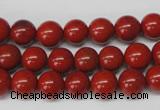 CRO96 15.5 inches 8mm round red jasper beads wholesale