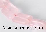 CRQ08 13*18mm rectangle A grade natural rose quartz beads