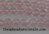 CRQ121 15.5 inches 6mm round natural rose quartz beads wholesale