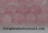 CRQ123 15.5 inches 10mm round natural rose quartz beads wholesale